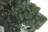 Green, Hedenbergite Included Quartz - Mongolia #163984-3